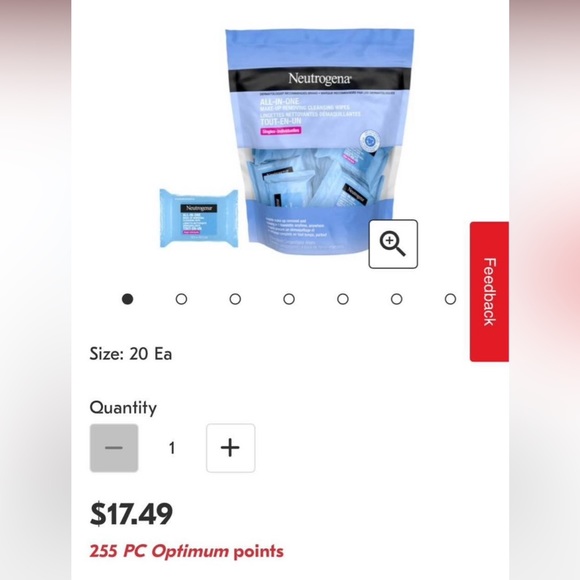 Neutrogena All in One Makeup Remove Cleansing Wipe Waterproof Mascara Removal - Picture 2 of 2